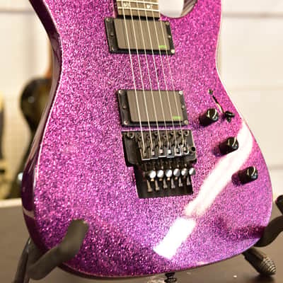 ESP LTD Kirk Hammett Signature Electric Guitar w/case KH-602 in Purple Sparkle image 3