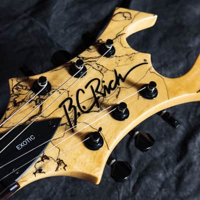 B.C. Rich Warlock Exotic - Spalted Maple - VERY GOOD condition image 11