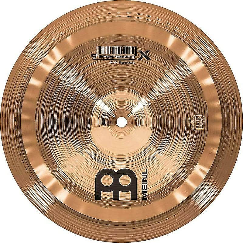 Meinl  10/12" GX-10/12ES  Generation X Electro Stack Cymbals image 1