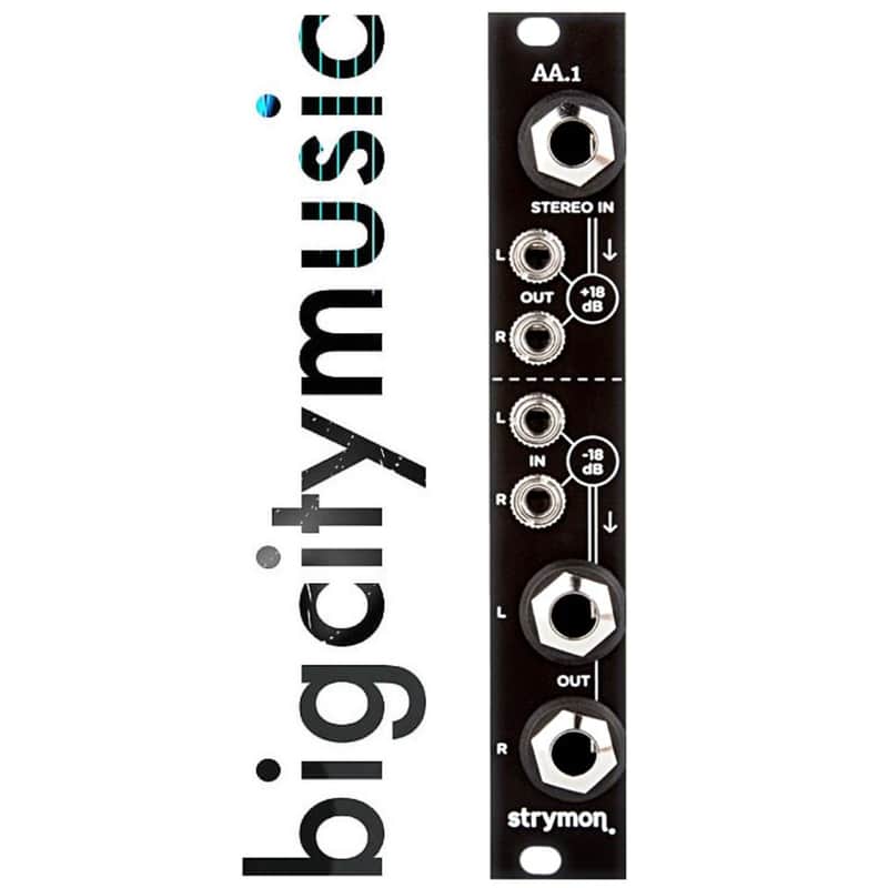 Strymon AA.1 Amplifier Attenuator 2018 - 2020 - Black image 1