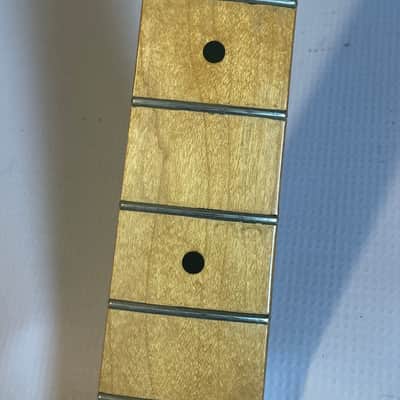 1988 Fender USA American Stratocaster Plus Loaded Guitar Neck 22 Fret Maple FB image 11