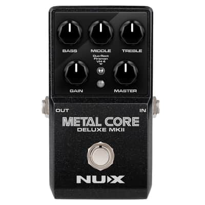 New NUX Metal Core Deluxe MKII Distortion Guitar Effects Pedal image 1