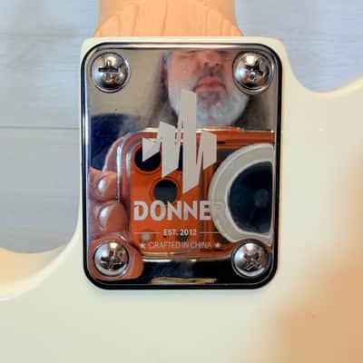 Donner DTL-100 Standard Series Telecaster Style Electric Guitar Vintage White 2020's image 10