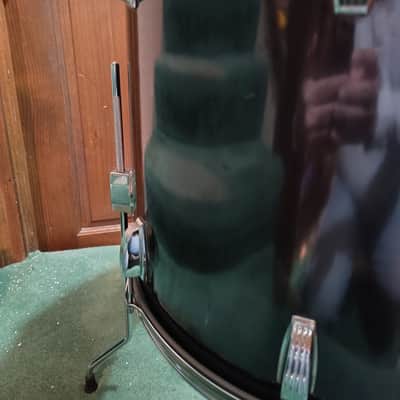 Ludwig Maple 🍁 18"(Diameter)x16" (Depth) Floor Tom Late 70's early 80's - Black Wrap image 4