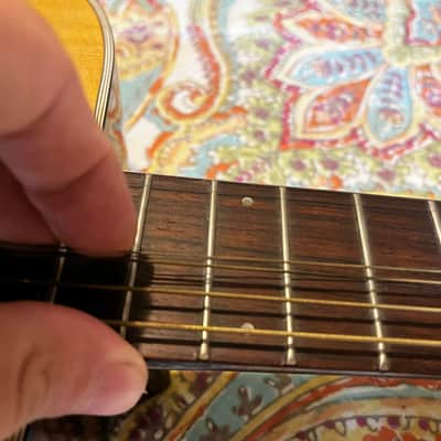 Yamaha FG180 Red Label Left Handed Lefty Acoustic Guitar image 10