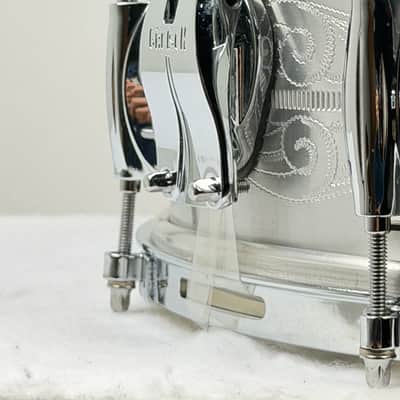 Gretsch 5x14" 135th Anniversary Snare Drum - Engraved Aluminum image 5