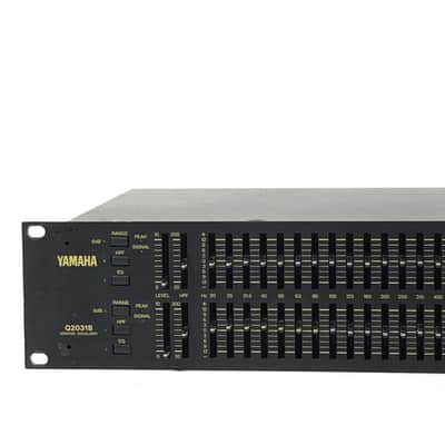 Yamaha Q2031B Dual-Channel Graphic Equalizer 2010s - Black TGHM image 2