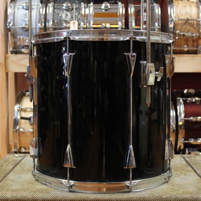 1980s Tama 16x16 Artstar Floor Tom in Jet Black image 3