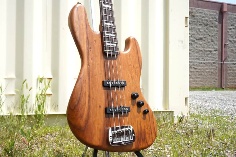 G&L USA Custom Shop JB Satin Frost 4-String Electric Bass Guitar w/ Black Tolex Case (2025) image 1