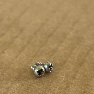 Gibson Vintage 1960's Nickel Les Paul SG ES Truss Rod Cover Screws 1961 1962 1963 1964 1960's image 3