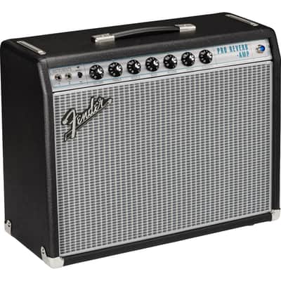 Fender '68 Custom Pro Reverb 1x12" 40 Watt Tube Guitar Combo Amplifier image 2