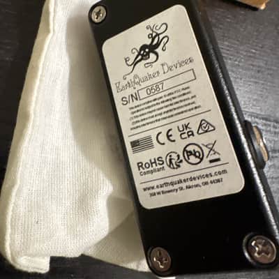 EarthQuaker Devices Black Eye Boost Mini Limited Edition - Blacked Out 2025 - Blacked Out image 3