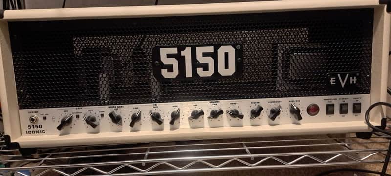 EVH 5150 Iconic Series 2-Channel 80-Watt Guitar Amp Head