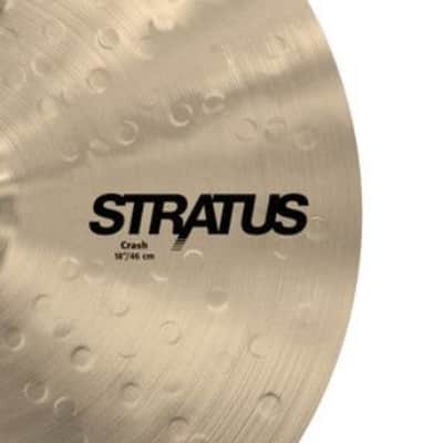 Sabian 18" Stratus Crash Cymbal 2024 Natural image 3