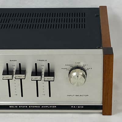 Vintage Stereo Integrated Amplifier Rotel RA-610 image 4
