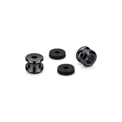 Schaller Buttons for S-Locks Classic Original Security Style Set of 2 (Black)
