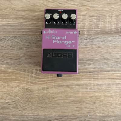 Boss HF-2 Hi Band Flanger (Green Label) 1989 - 1993 - Pink image 3