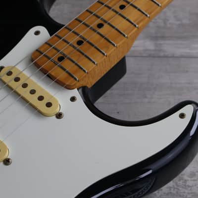 1986 Squier (by Fender Japan) SST-30 Vintage Stratocaster (Black) image 6