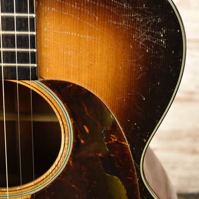 1937 Martin 000-18 Shade Top Sunburst Rare image 11