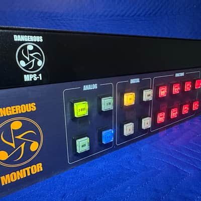 Dangerous Music MONITOR + MPS-1 Power Supply – Purple Face 2008 - Purple image 3