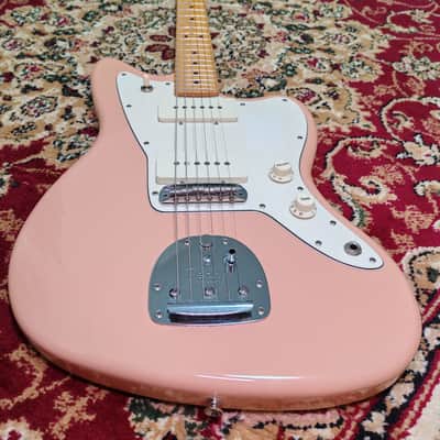2021 Fender Japan Hybrid II Jazzmaster Flamingo Pink, 75th Anniversary Logo, MIJ JD21 image 10
