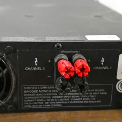 QSC MX 1500a 2-Channel Power Amplifier CG012GT image 7