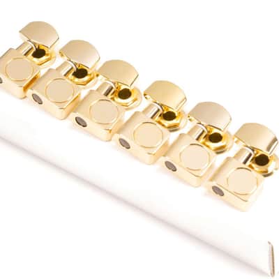 Genuine Fender® American Standard 2 pin Tuners for Strat/Tele - Gold 099-0820-200 image 1