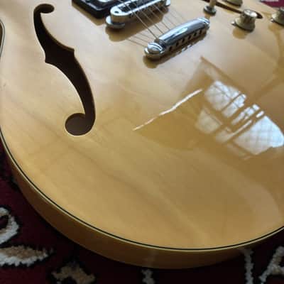 1978-1979 Yamaha SA700 Super Axe Semi-Hollow ES-335 Style Natural MIJ Japan image 5