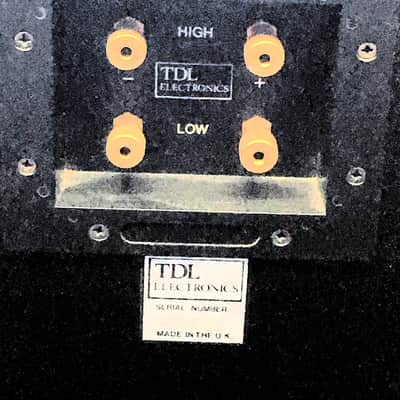TDL ELECTRONICS Studio 1 - A Pair Of Excellent "Transmission Line" HiFi Speakers image 4