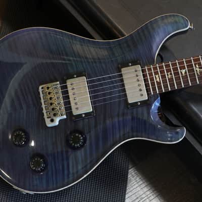 2003 PRS Custom 22 Tremolo Electric Guitar Whale Blue + HSC image 2