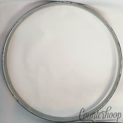 *Premier 22" Black Duroplastic Bass Drum Hoop/Rim Birch Vintage 60s England UK* image 5