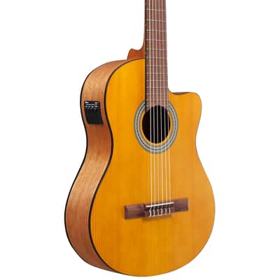 Ibanez GA3ECE-OAM Nylon String Classical Cutaway Acoustic/Electric Guitar 2026 - Natural Satin Finish image 2