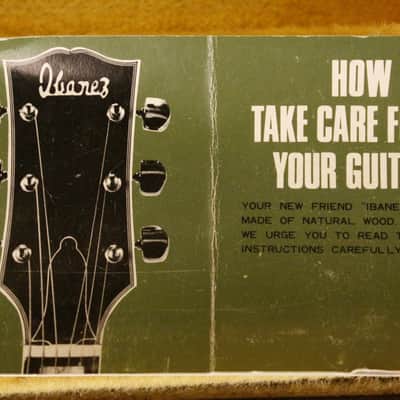 Ibanez Double Neck 6/4-string "lawsuit era" w/original OWNER'S MANUAL 1970s image 25