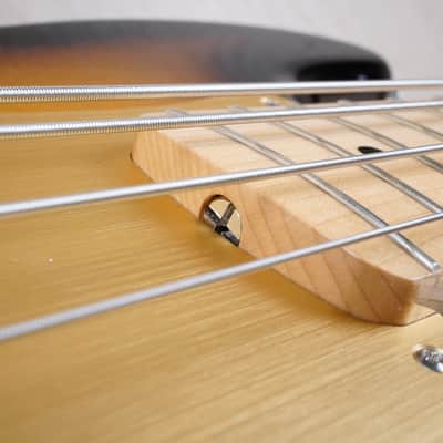 Fender Heritage '50s Precision Bass MIJ 2024 Sunburst Lacquer Finish w/ Bag image 7