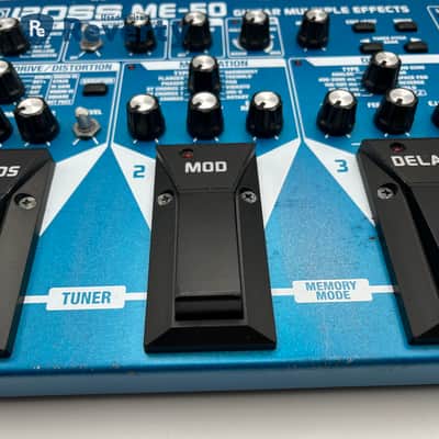 Boss ME-50 Multi Effects Guitar Pedal Made in Taiwan Used image 4