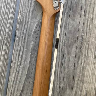 Fender Jaguar Parts Caster Partscaster Nitro Matching Headstock Warmoth - Shell Pink parts guitar image 7