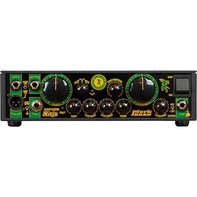 Markbass  Little Mark Ninja 58R 1000W Bass Amplifier Head 2025 - Black & Yellow image 3