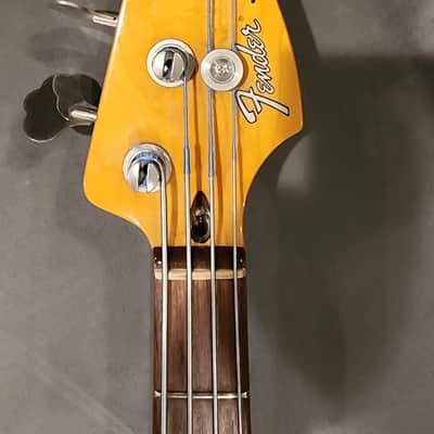Fender Modern Player Jazz Bass Satin - 2-Color Sunburst image 10