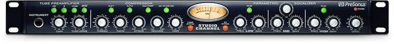Presonus StudioChannel Studio Channel Recording Vacuum Tube Mic Preamp Strip image 1