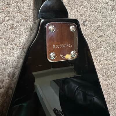 Epiphone Flying Vee-Wee 2003 - Ebony image 10
