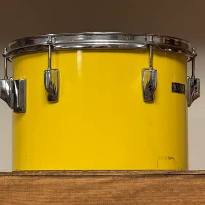 1970's Tama Imperialstar 13" Concert Tom 9x13 W Re-Rings Yellow image 6