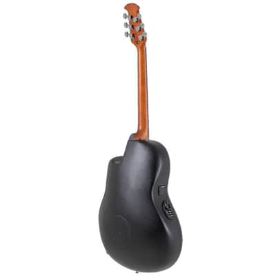 Ovation Ovation CE44-5 Celebrity Elite Series Acoustic/Electric Guitar (Black) image 3