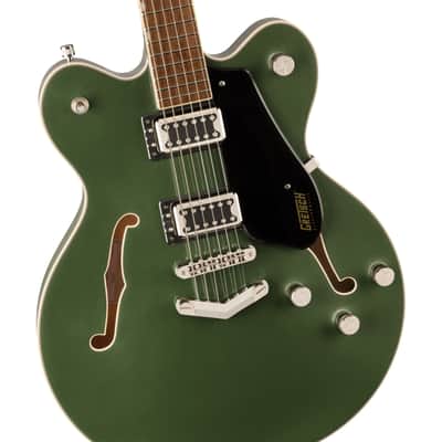 Immagine Gretsch G5622 Electromatic Center Block Double-Cut V-Stoptail Olive Metallic - Semi Acoustic Guitar - 3