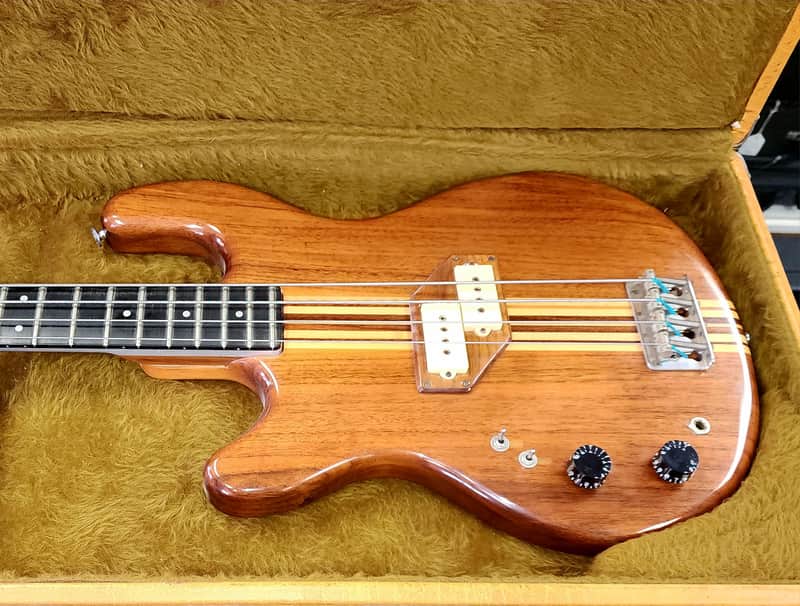 Vintage 1979 Kramer DMZ 4000 - Natural - Aluminum Neck Bass - LEFTY image 1