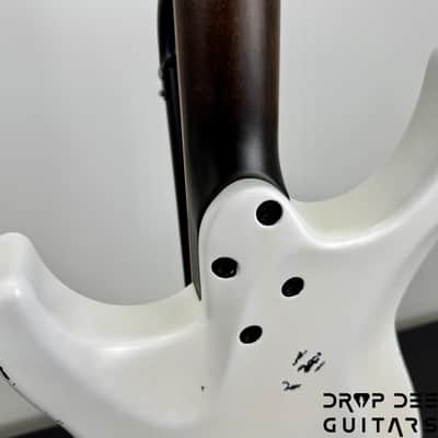 Mayones Adam Christianson Aquila Cardinal Aged Electric Guitar w/ Case - Cardinal White Aged image 17