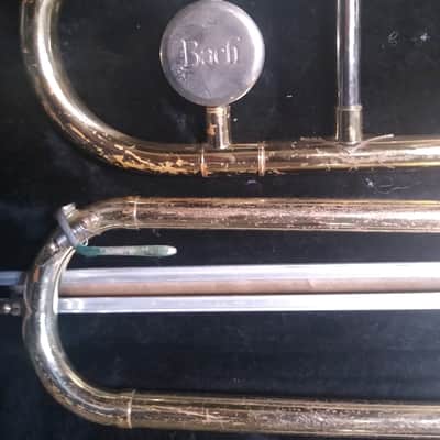 Bach TB300 Tenor Trombone, USA, Good Condition, with case image 3