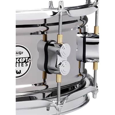 PDP Concept Series 5.5x14" Snare Drum -Black Nickel Over Steel (PDSN5514BNCR) image 3