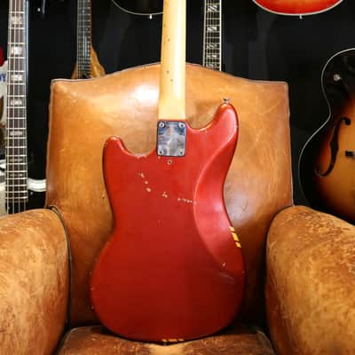 Fender Mustang Competition 1973 Red image 5