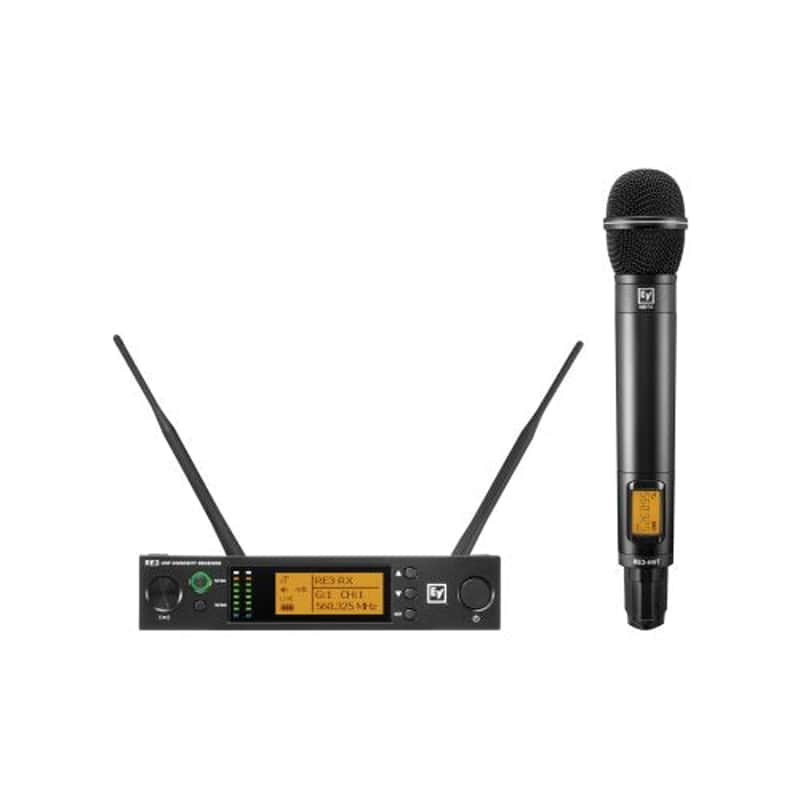 Electro-Voice RE3-ND86-6M Wireless Handheld System with ND86 Supercardioid 653-663MHz image 1