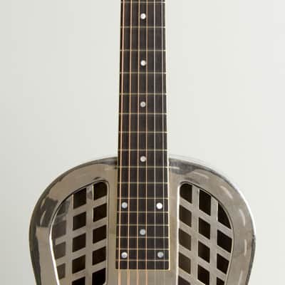 National  Tricone Exploding Palm Tree Resophonic Guitar (1937), ser. #A-2909 image 8